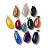 Natural Agate Dyed Pendants G-M415-04P-1