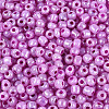 DIY Craft Beads 6/0 Ceylon Round Glass Seed Beads X-SEED-A011-4mm-150-2