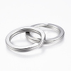 Tarnish Resistant 304 Stainless Steel Split Key Rings LS-STAS-P177-1.8x30mm-P-2