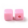 Opaque Acrylic Beads OACR-E015-02G-3