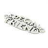 Tibetan Style Alloy Word Special Friend Links Connector Charms TIBE-I026-6021AS-2