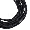 5M Braided Leather Cord with Core WL-BBC0001-01A-02-1