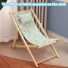 Beach Patio Canvas Cloth Chair Replacement Fabric AJEW-WH20004-31D-02-4