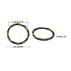 Tibetan Style Linking Rings PALLOY-A017-AB-FF-2