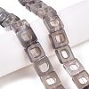 Natural Grey Agate Beads Strands G-N342-102B-1