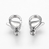Tarnish Resistant 304 Stainless Steel Lobster Claw Clasps Hand Polished STAS-F125-11x7mm-P-2