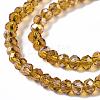 Electroplate Glass Beads Strands X-EGLA-R048-2mm-24-3