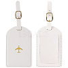 PVC Luggage Tags AJEW-CL0005-08B-1
