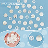 Natural Freshwater Shell Pendant Sets SHEL-PH0001-54-4