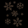 Snowflake Pattern Hotfix Rhinestones DIY-WH0430-205D-7