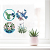 PVC Wall Static Stickers DIY-WH0235-009-6