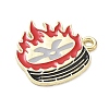 Racing Car Theme Alloy Enamel Pendants AL-CBA4666-03K-2