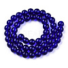 Transparent Glass Beads Strands GLAA-T032-T6mm-15-2