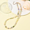 Natural Quartz Beaded Necklaces for Women NJEW-JN06381-1