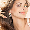 24Pcs Alloy Stud Earring Findings EJEW-HY0001-06-6