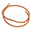 Natural Red Aventurine Beads Strands G-Z116-A24-3mm-3