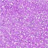 6/0 Inside Colours Fringe Glass Seed Beads SEED-A034-03B-3