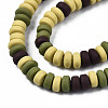 Handmade Polymer Clay Beads Strands CLAY-N008-008W-5