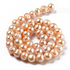 Natural Cultured Freshwater Pearl Beads Strands PEAR-L033-17A-3