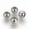201 Stainless Steel European Beads STAS-R071-39A-1