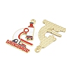 Alloy Enamel Pendants ENAM-L055-01H-01-2