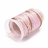 5 Rolls 12-Ply Segment Dyed Polyester Cords WCOR-P001-01B-03-2