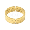 304 Stainless Steel Chain Shape Finger Ring RJEW-C084-01C-G-2
