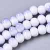 Handmade Porcelain Beads PORC-S498-21F-5
