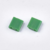 2-Hole Opaque Glass Seed Beads SEED-S023-21C-04-2