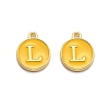 Golden Plated Alloy Enamel Charms LS-ENAM-Q437-13L-1