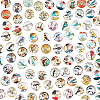 100Pcs Glass Cabochons GLAA-PH0001-16C-1