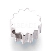 304 Stainless Steel European Beads STAS-O097-32P-2