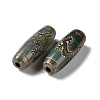 Tibetan Style dZi Beads TDZI-E004-10-3