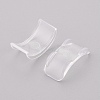 8Pcs 8 Sizes Plastic Invisible Ring Size Adjuster X-TOOL-H005-01-6