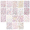 Embroidery Style Nail Decals Stickers MRMJ-R112-Z-DM4-8