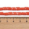 Opaque Glass Beads Strands GLAA-Z018-D23-4