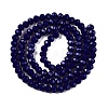 Opaque Solid Color Imitation Jade Glass Beads Strands EGLA-A044-P4mm-D07-3