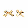 Brass Stud Earring Findings X-KK-S360-174-2