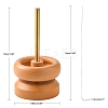 Wooden Manual Seed Bead Spinner Holder TOOL-K005-01-2