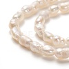 Natural Cultured Freshwater Pearl Beads Strands PEAR-J005-56-2