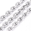Tarnish Resistant 304 Stainless Steel Cable Chains CHS-P007-27P-03-2