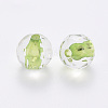 Transparent Acrylic Beads TACR-S154-10A-83-2