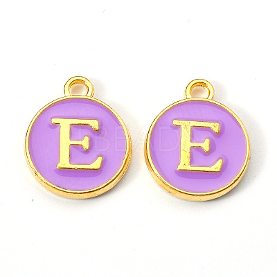 Golden Plated Alloy Enamel Charms LS-X-ENAM-S118-10E-1