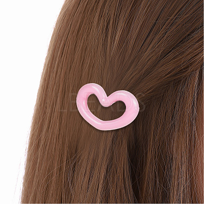 20Pcs 4 Style Plastic Snap Hair Clips PHAR-CP0001-24-1
