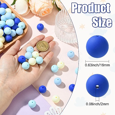 Rubberized Style Opaque Acrylic Beads MACR-CJC0009-02D-1