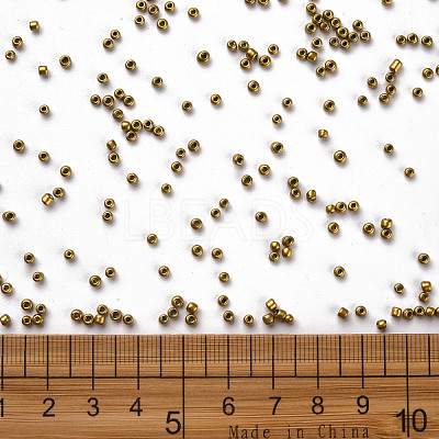 Baking Paint Glass Seed Beads SEED-S001-K30-1
