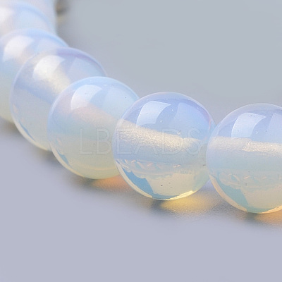 Opalite Beads Strands X-G-S259-48-8mm-1
