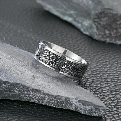 667 201 Stainless Steel Finger Rings for Men FS-WG4F4E6-05-1