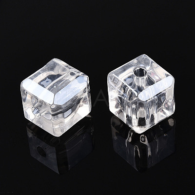 Transparent Acrylic Beads TACR-T028-59B-1