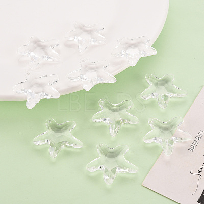 Transparent Acrylic Beads LS-X-TACR-S154-58B-205-1